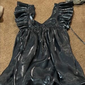 Lulu’s Shimmering Blue Dress